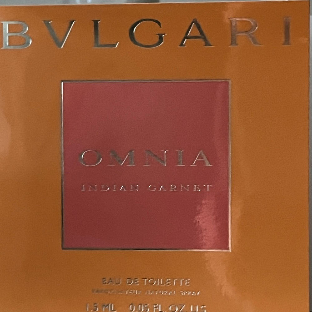 Bvlgari Omnia Indian Garnet 0.05 floz